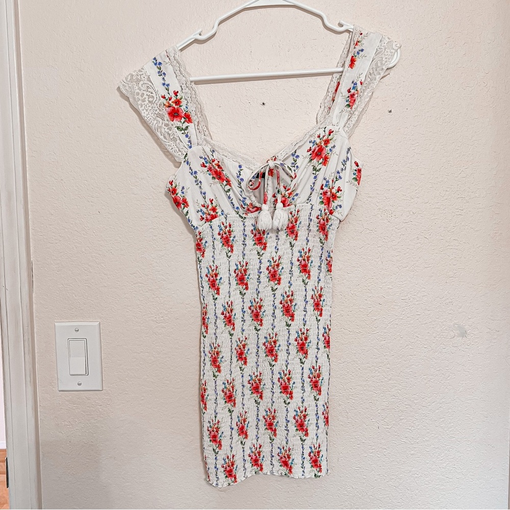 Floral Smocked Dress